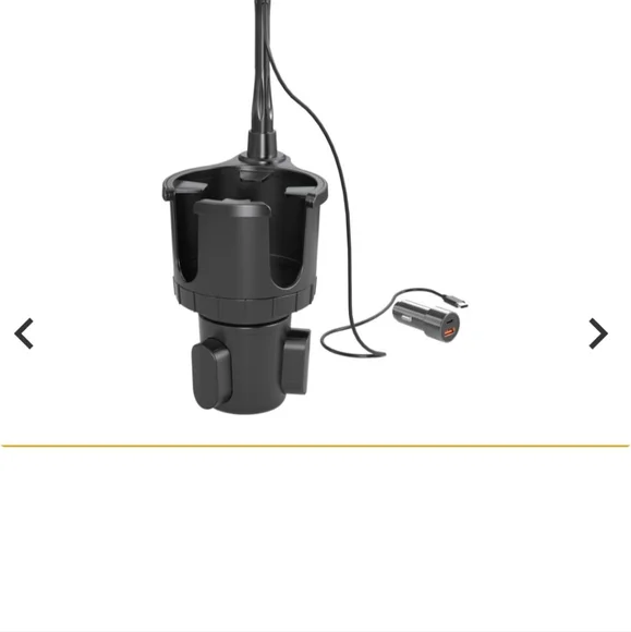 Travel wireless charger and cup holder